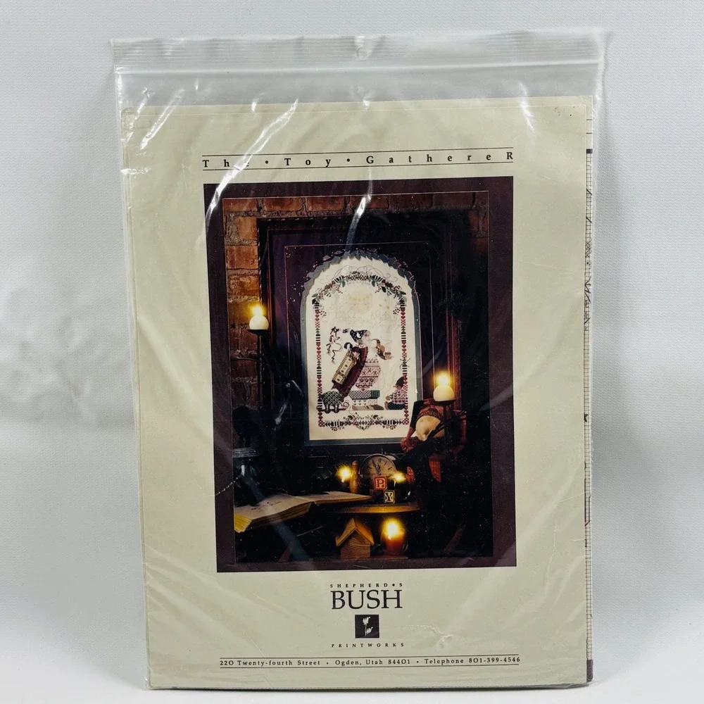 Shepherd's Bush The Toy Gatherer Cross Stitch Kit Santa Christmas New Complete